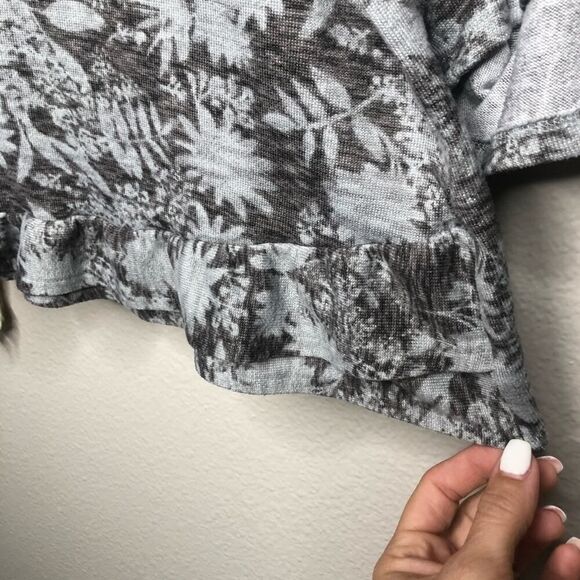 Tahari Sleeveless Ruffle Tank & Short Pajama Set - Picture 6 of 9